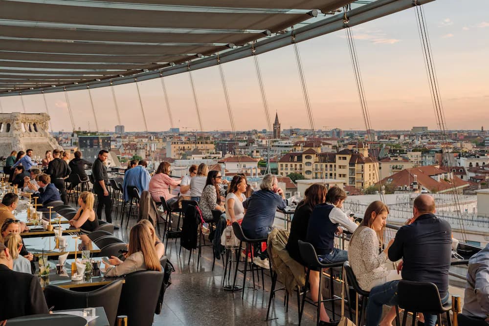 Rooftop terrace