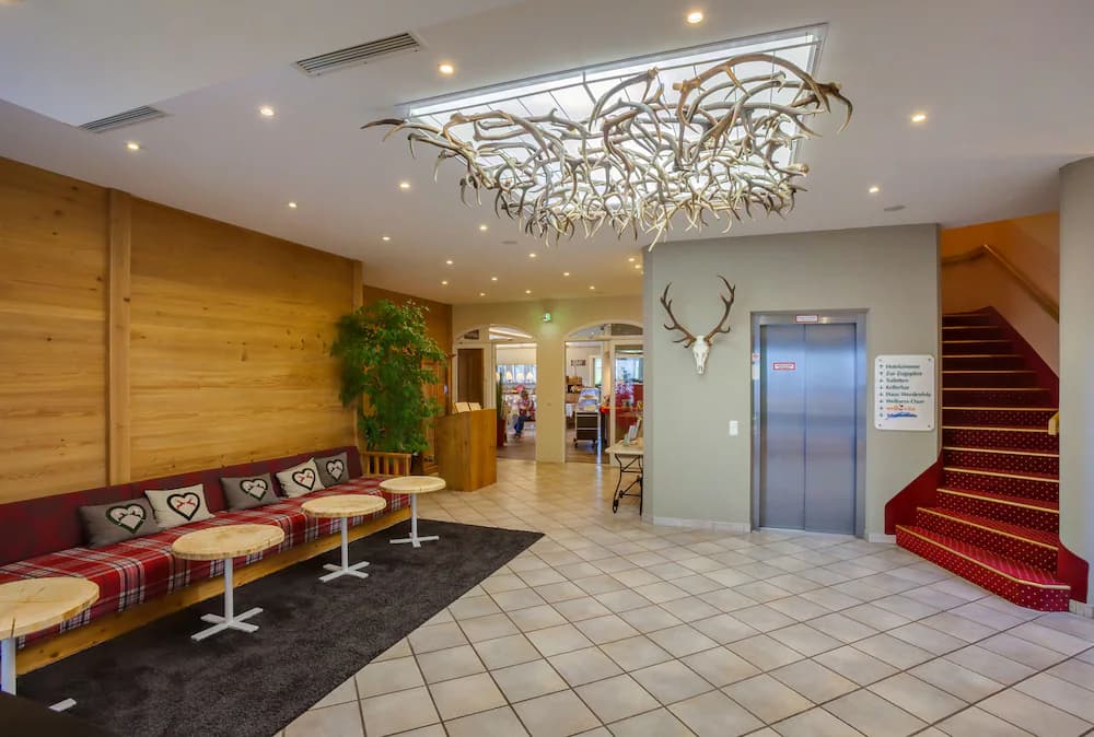 Lobby sitting area