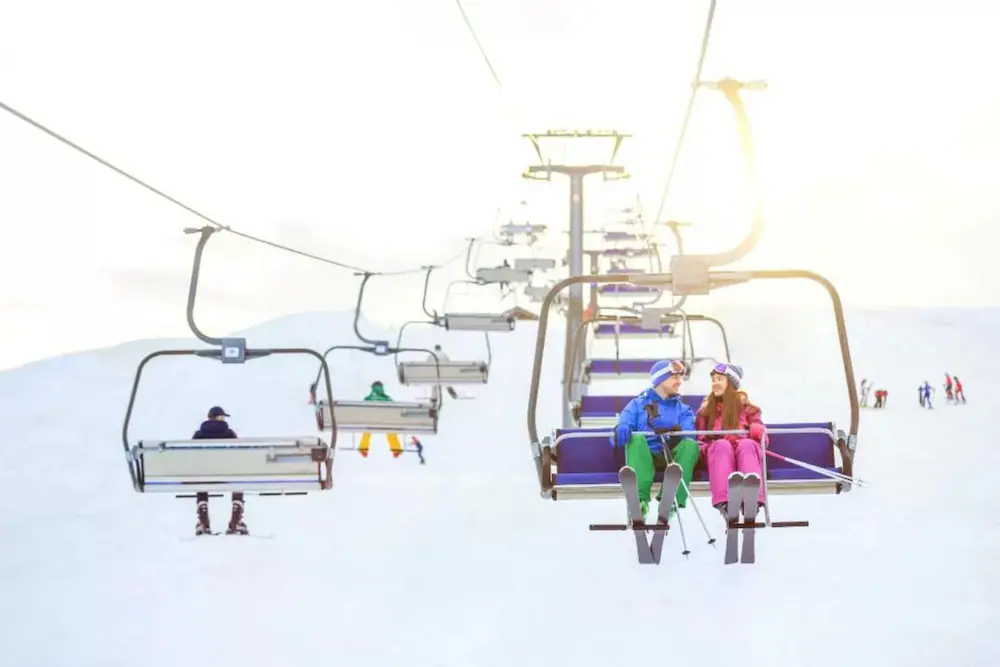 Skiing