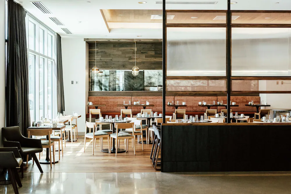 Breakfast area