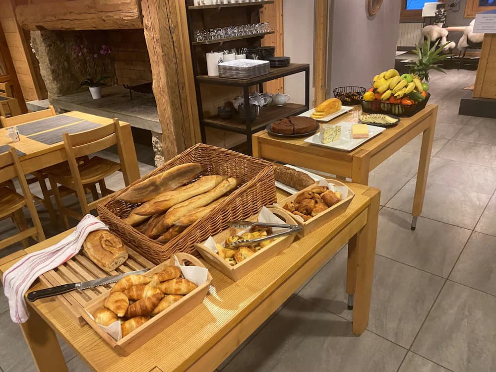 Breakfast buffet