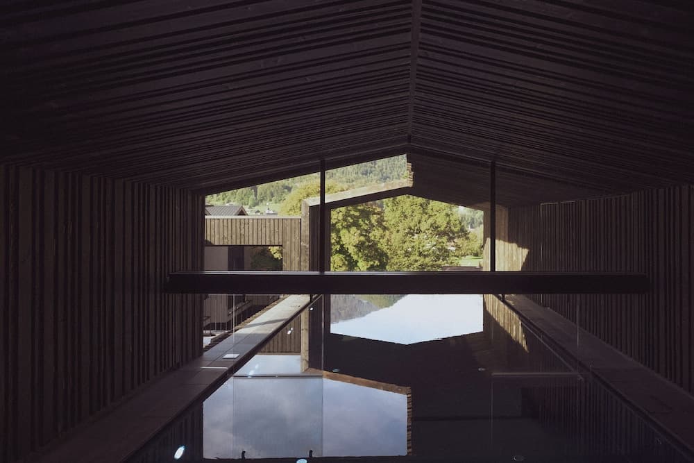 Rooftop pool