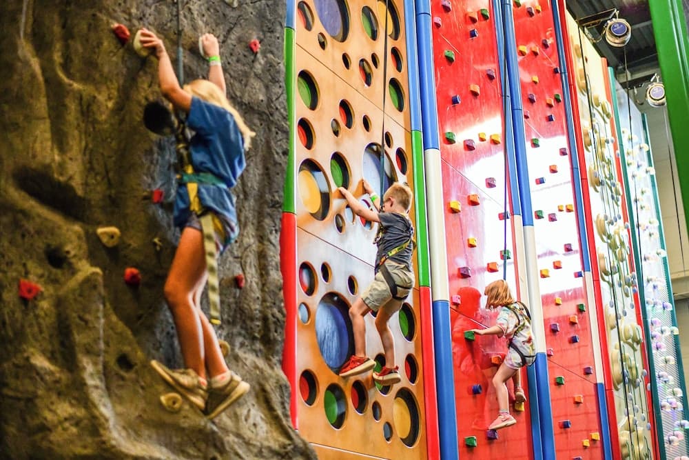 Rock climbing wall - indoor