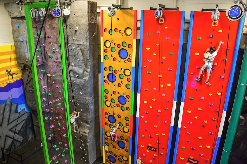 Rock climbing wall - indoor