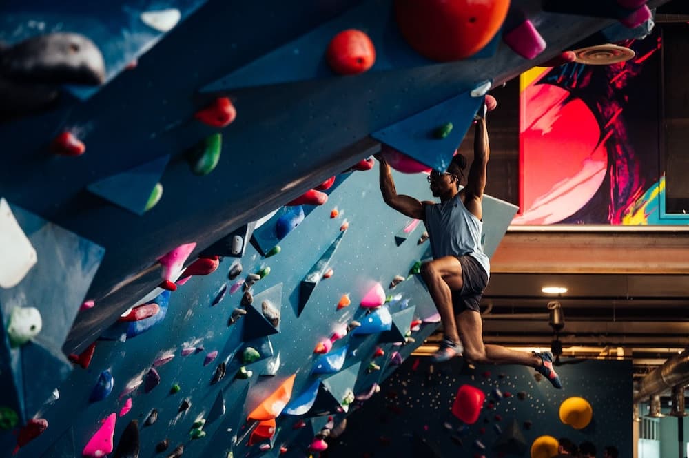 Rock climbing wall - indoor