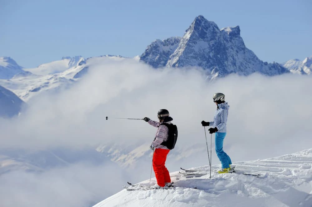 Skiing